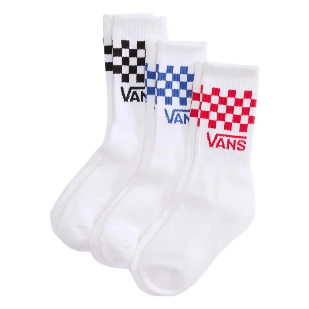 Носки Vans Classic Check 3 пары, белый