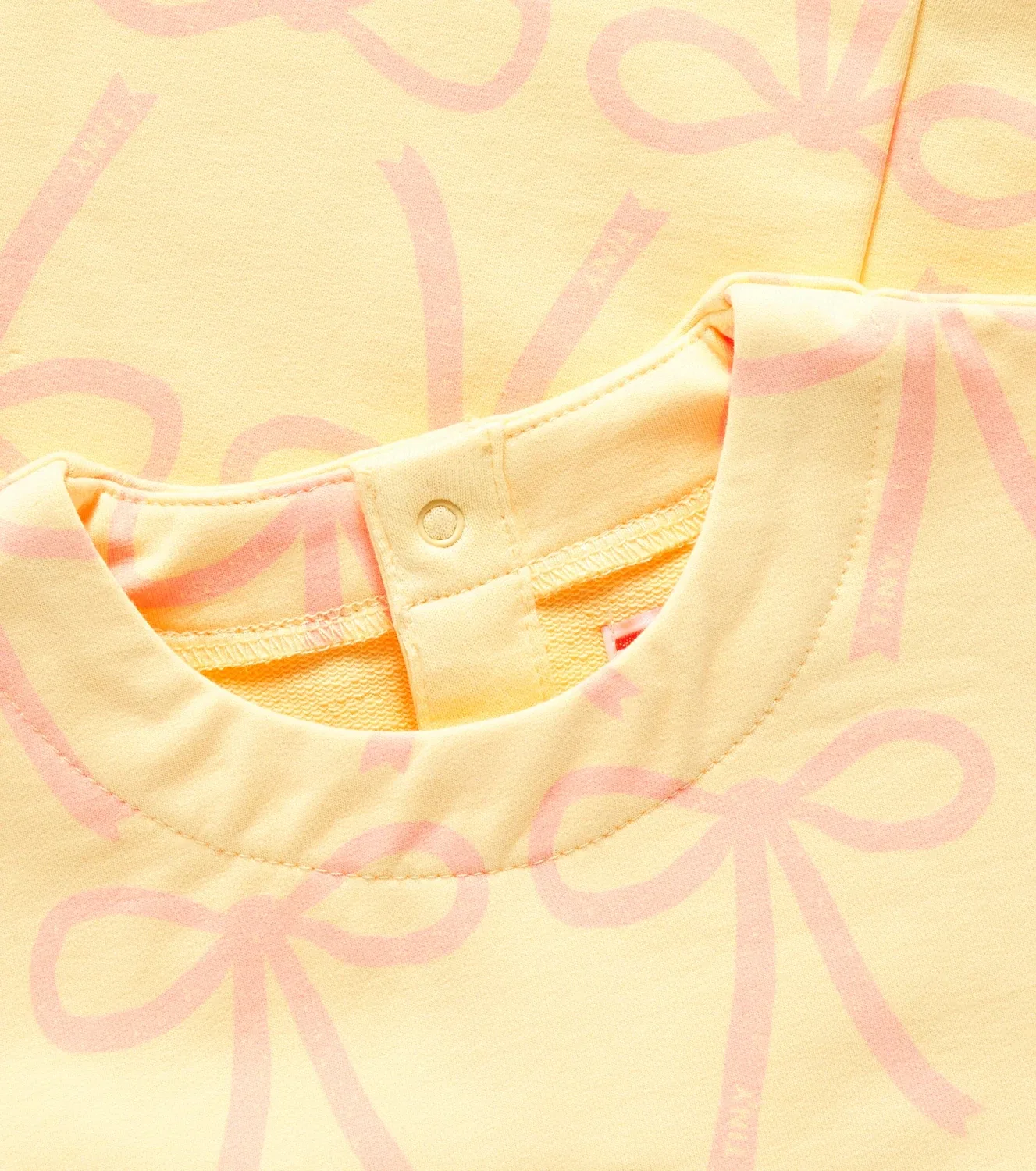 Комбинезон из хлопкового джерси Baby Bows Tinycottons, желтый — фото 3