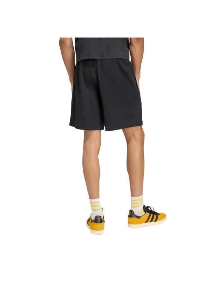 Шорты с принтом Essentials trefoil Adidas Originals, черный — фото 2