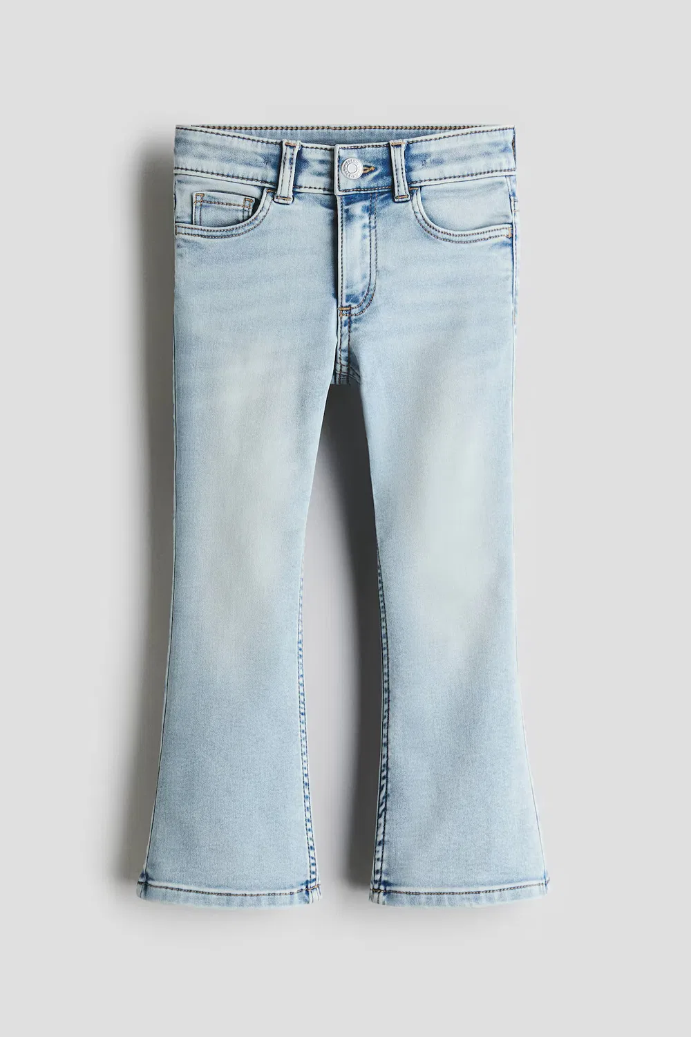 Очень мягкие джинсы-клеш H&M, Helles Denimblau