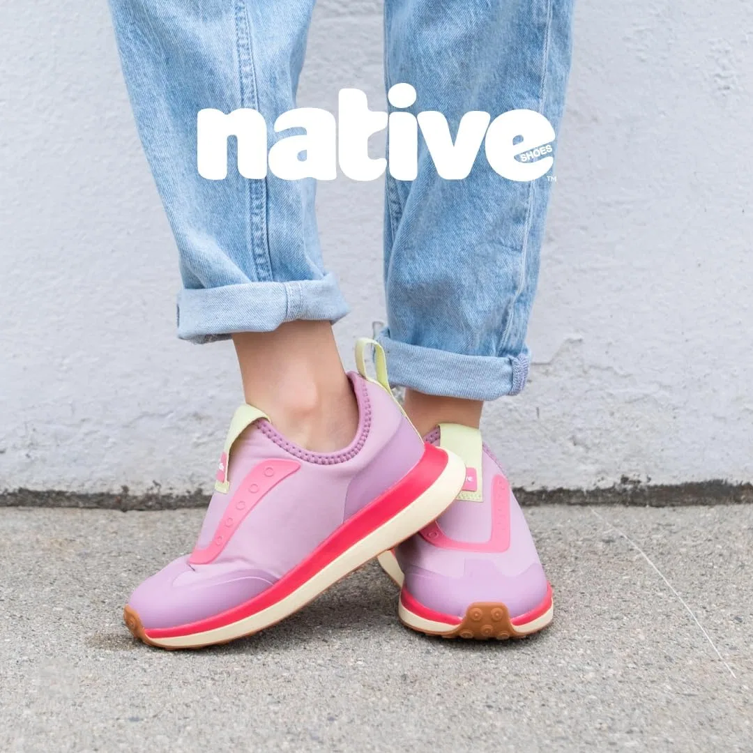 Детские кроссовки Robbie Dash Native Shoes, Hyams Grey/Tapioca Uv/Jiffy Black — фото 4