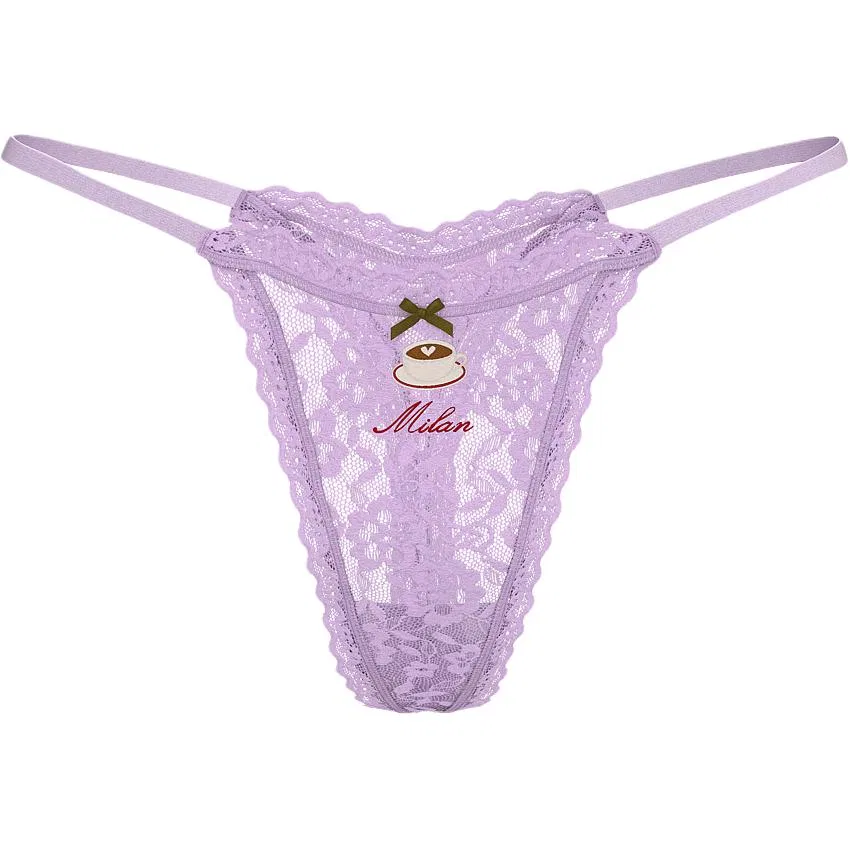 Женские трусы-слипы с принтом, Purple, Victoria's Secret