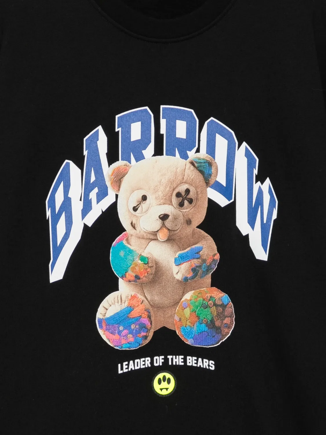 Свитер с принтом Barrow Kids, черный — фото 3