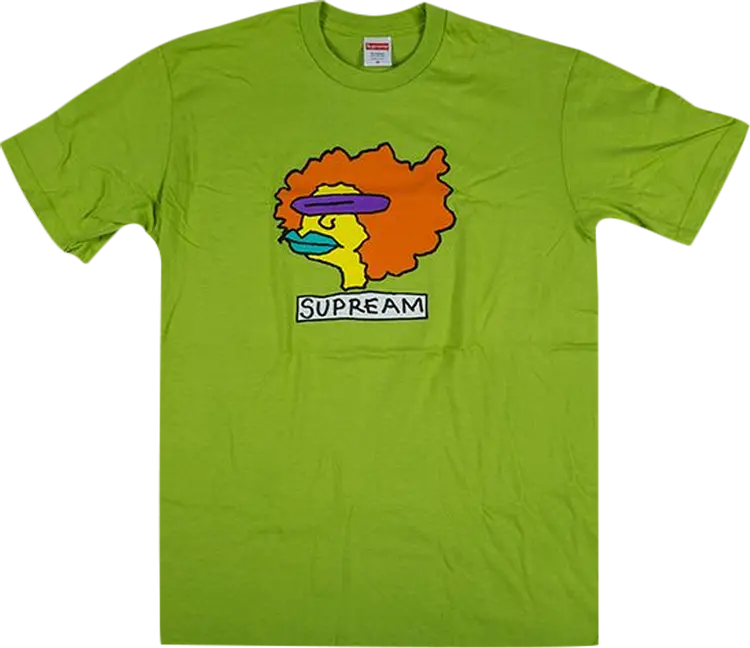 

Футболка Supreme Gonz T-Shirt 'Lime', зеленый