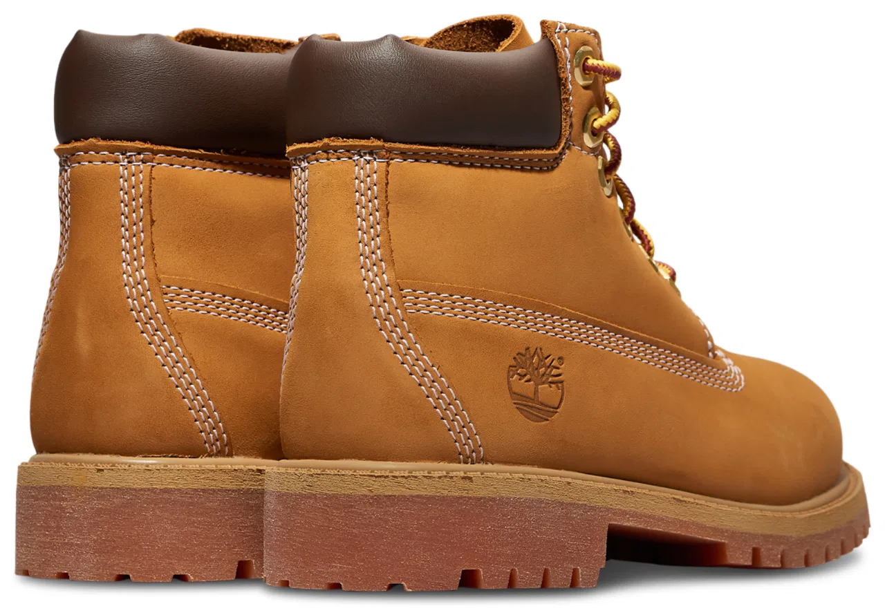 Ботинки для мальчиков дошкольного возраста Waterproof 6" Timberland, цвет Wheat/Wheat — фото 3