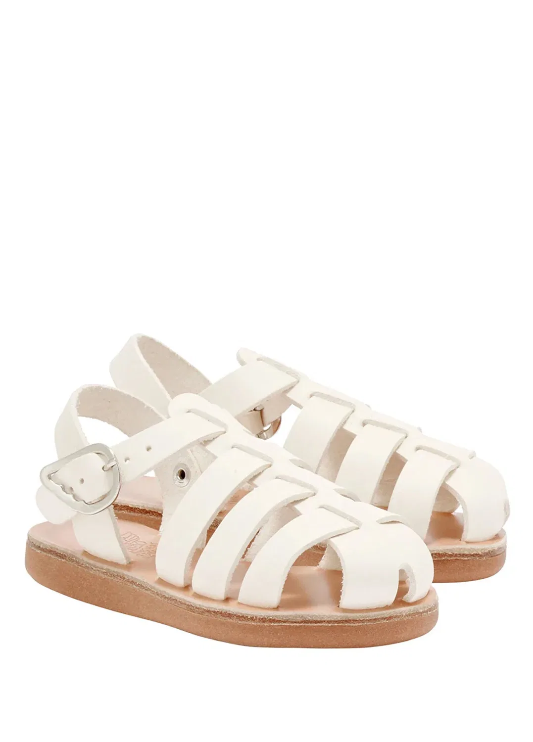 Сандалии детские Ancient Greek Sandals Little Ektoras, off-white — фото 2