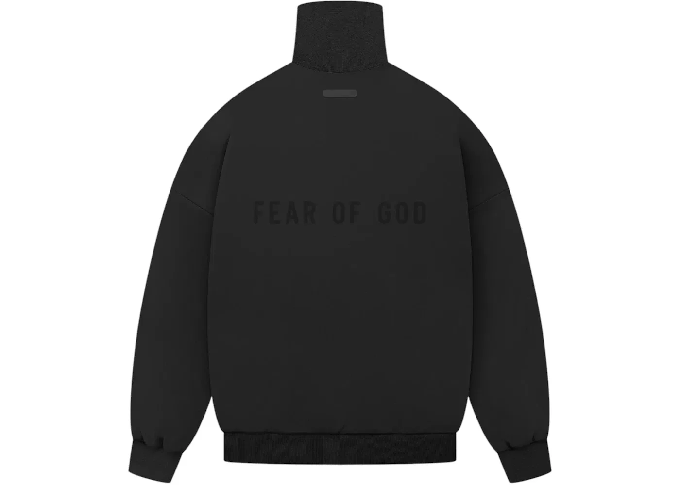 Мужской пуловер без рукавов Fear of God Athletics Tricot 1/2 Zip, Black — фото 2