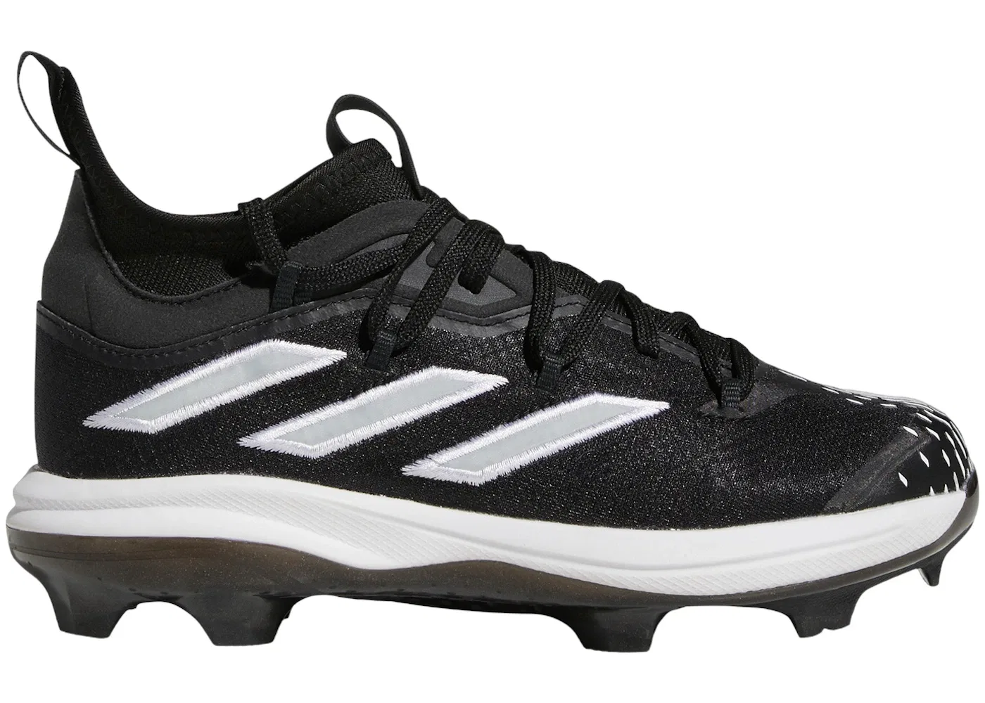 Детские бутсы с шипами Adizero Afterburner NWV Adidas, Core Black Cloud White Core Black