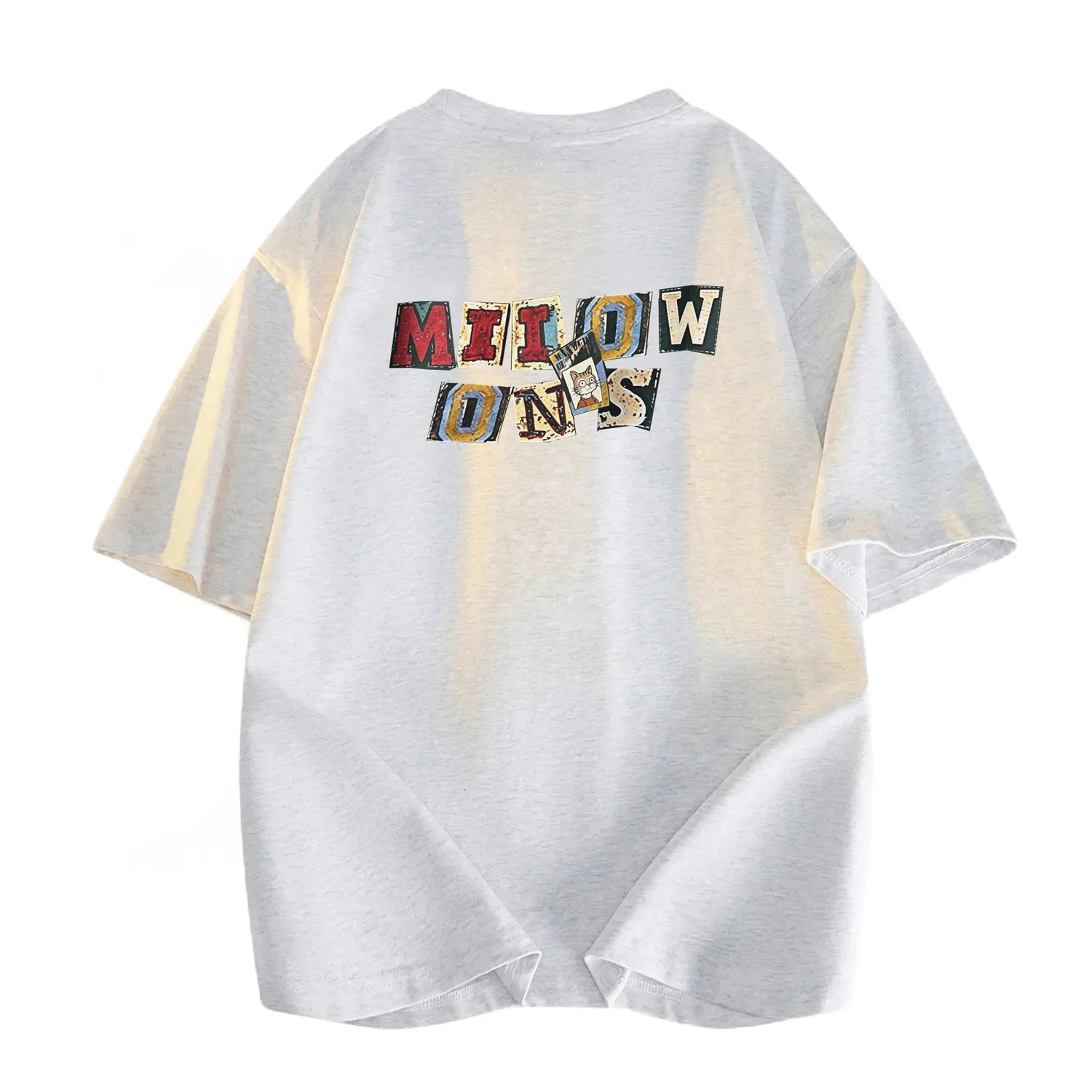 Детская футболка с круглым вырезом, утяжеленная, Unisex Crew Neck Moderate Heavyweight, MIIOW