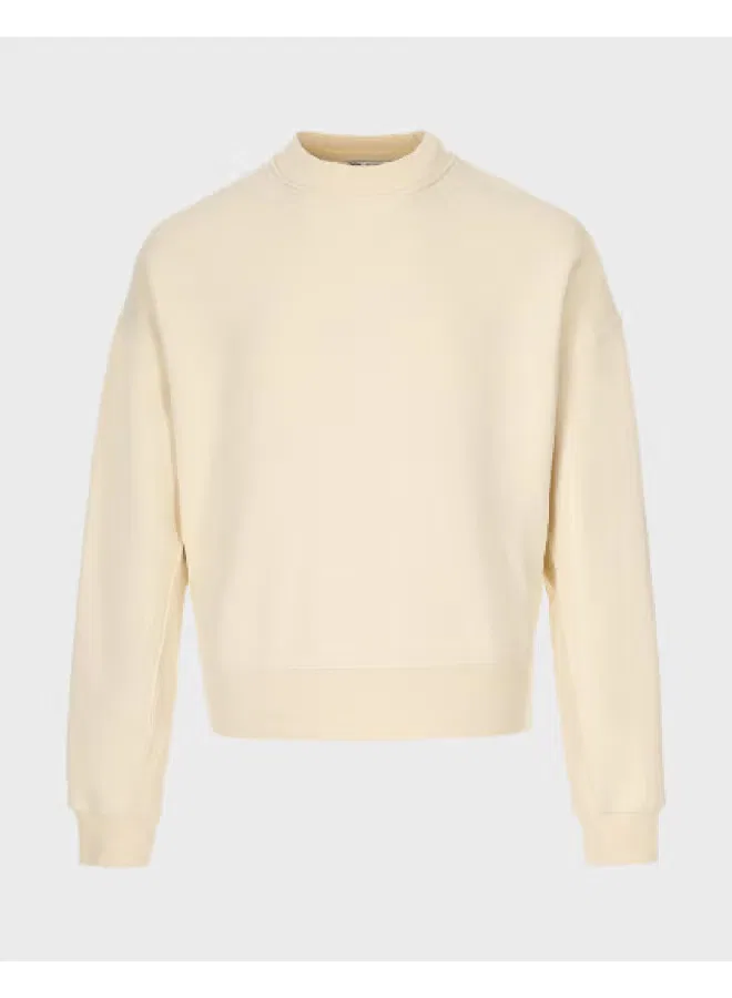 Свитшот с длинным рукавом Zara, кремовый