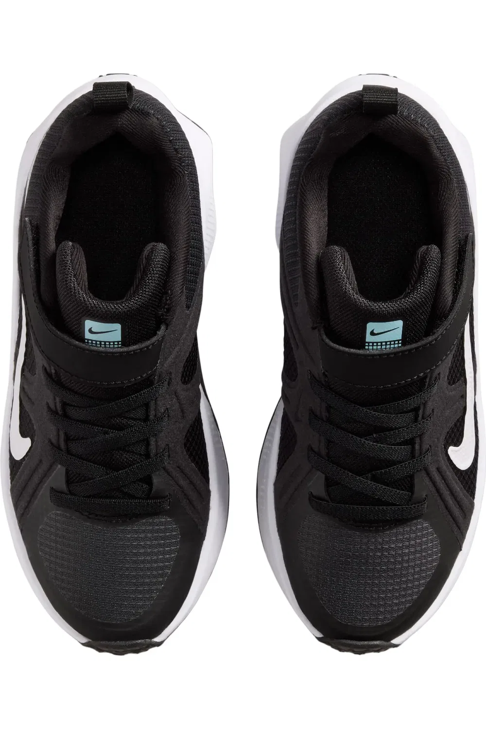 Детские кроссовки с текстильным верхом Metro Tek Nike, 003 черно-белый — фото 3