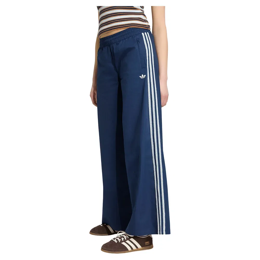 Брюки Wide Leg Adidas Originals, синий