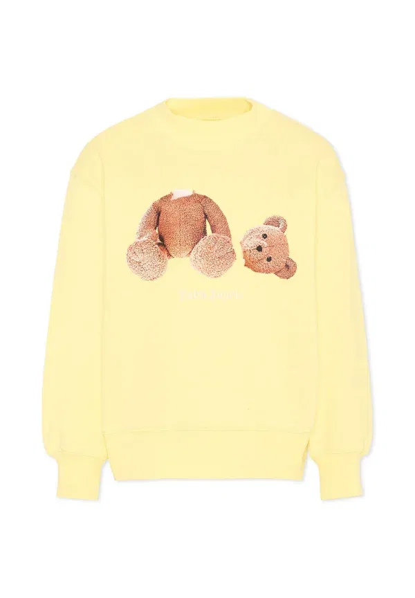 Худи с принтом Felpe Palm Angels, Yellow, желтый