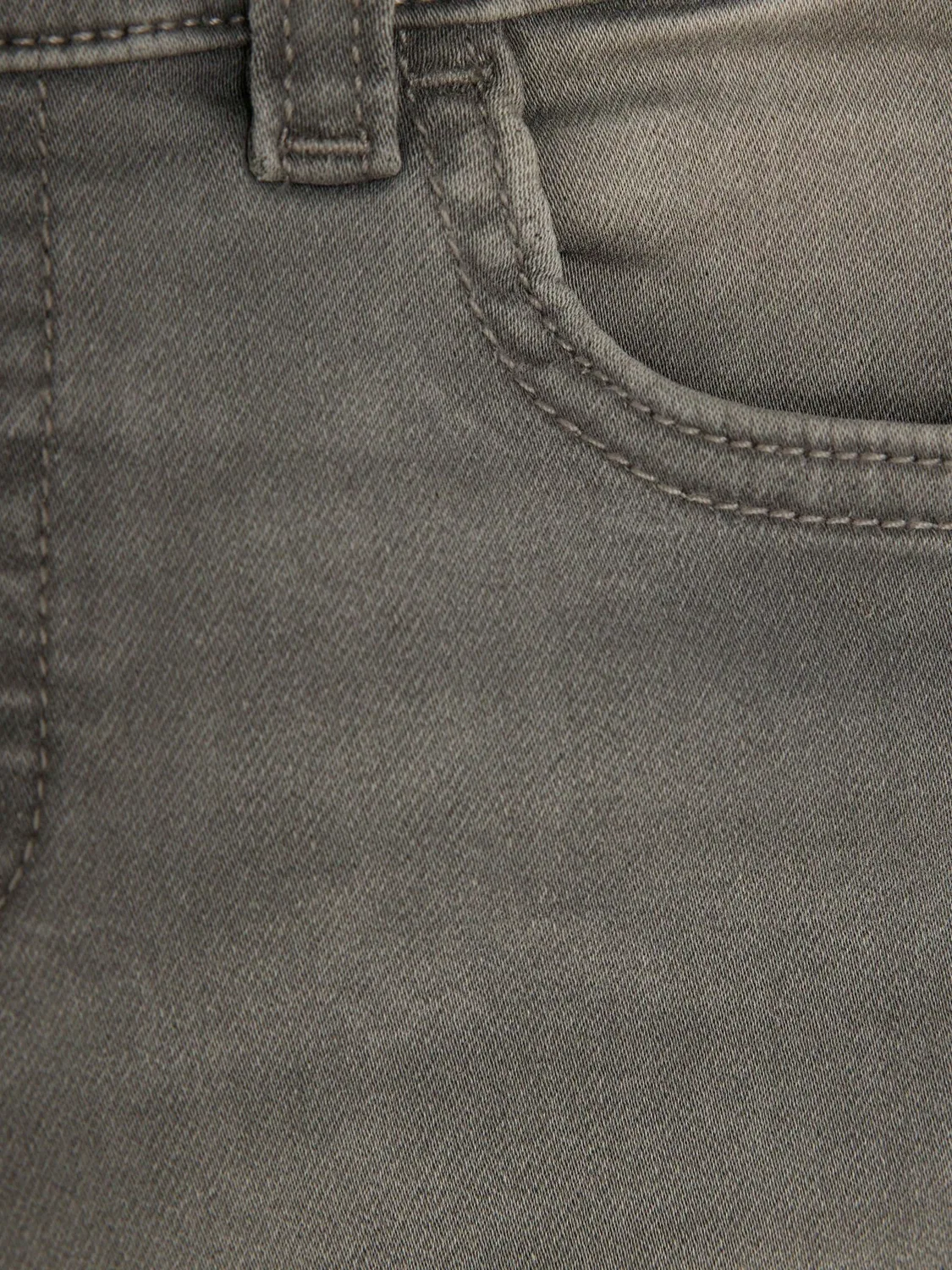 Джинсы зауженные, модель Stretch Tapered Fit River Island, серый — фото 3