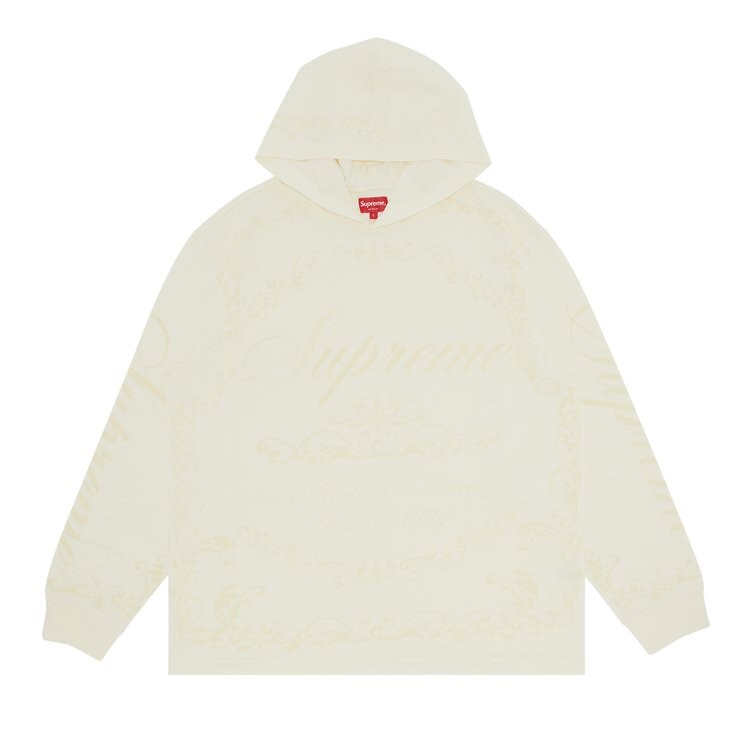 

Лонгслив Supreme Celebr Hooded Long-Sleeve Top 'White', белый