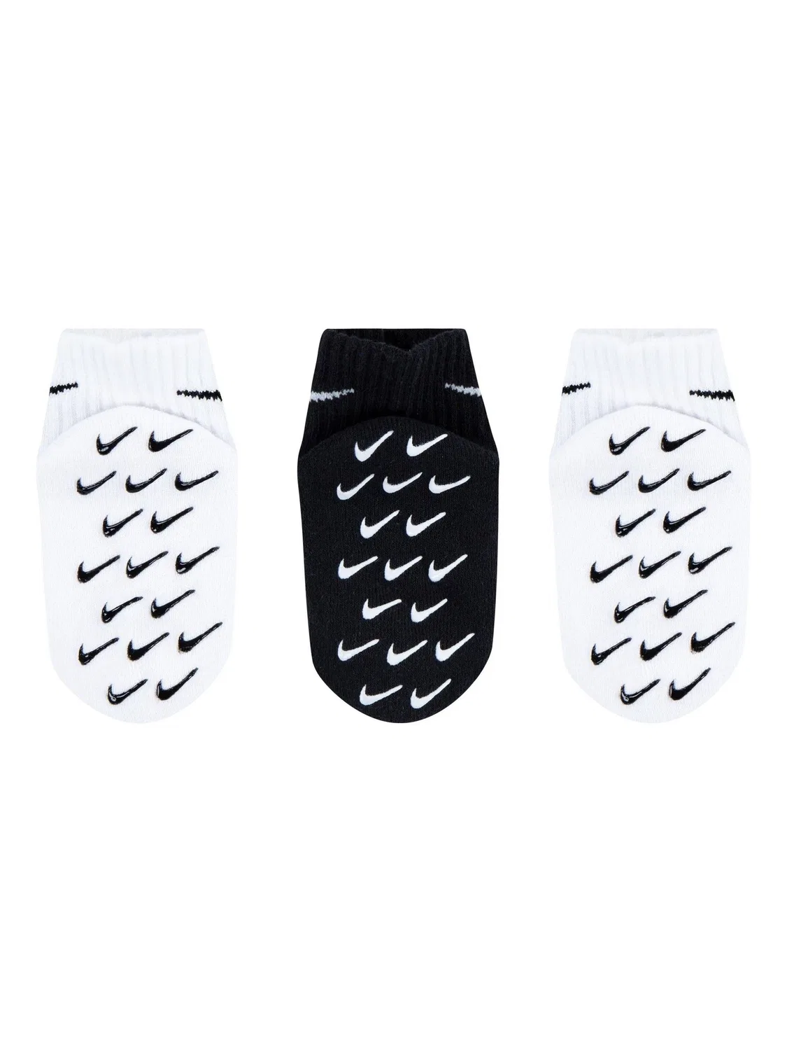Носки Nike White Infant Gripper Socks 3 Pack, белый — фото 3