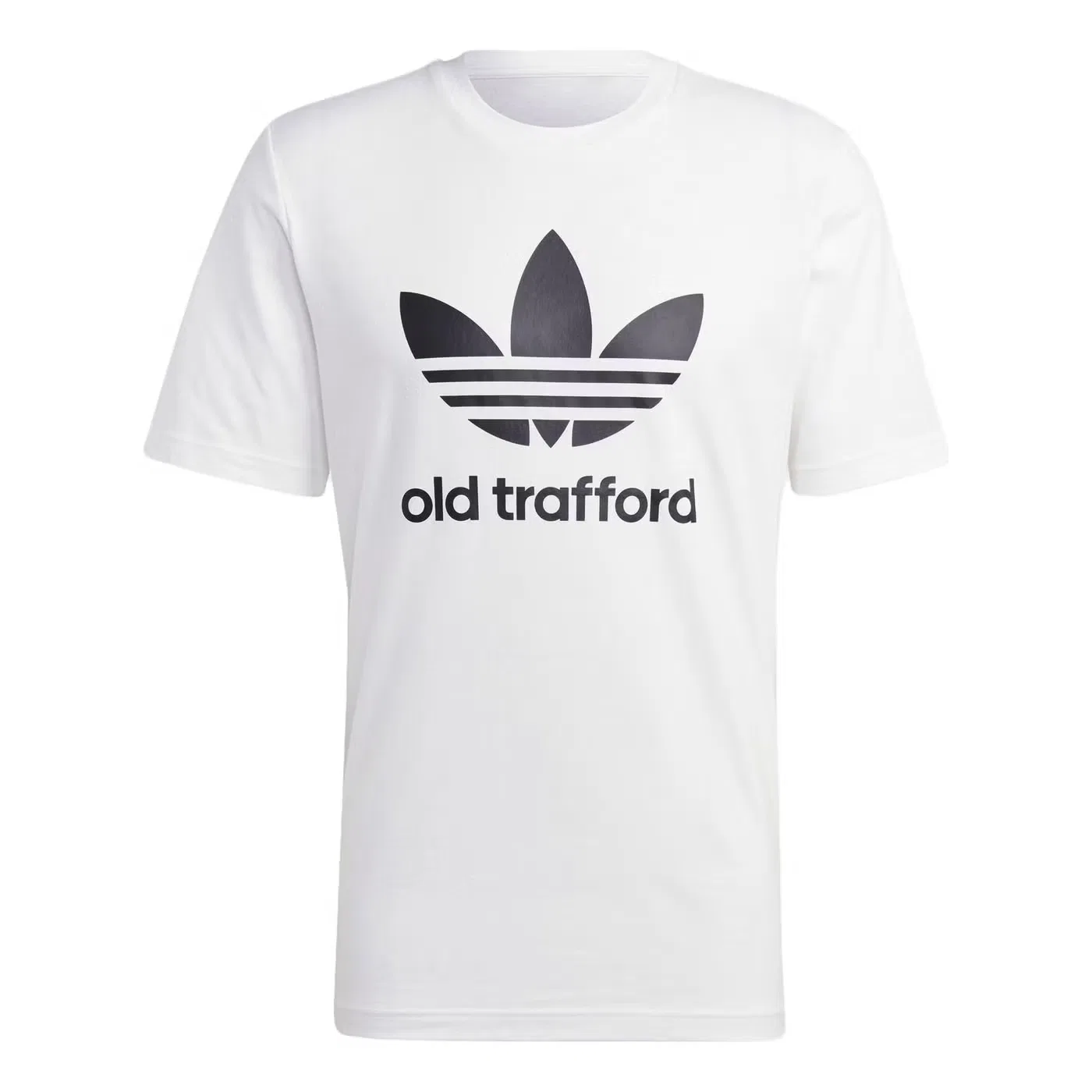 Футболка с принтом Manchester United OG Trefoil Adidas, белый