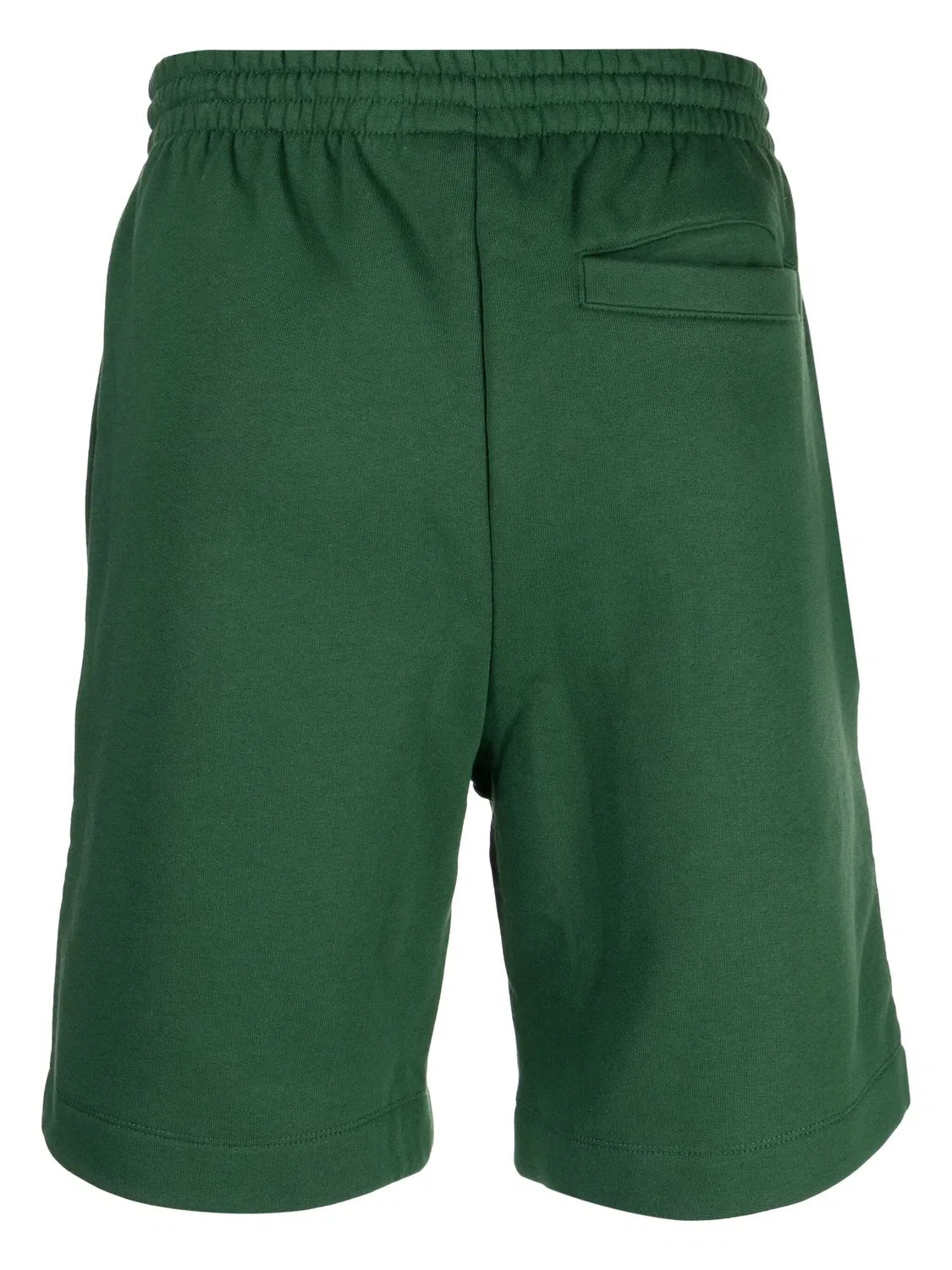 Шорты из хлопкового микса с логотипом Lacoste, темно-зеленый — фото 2