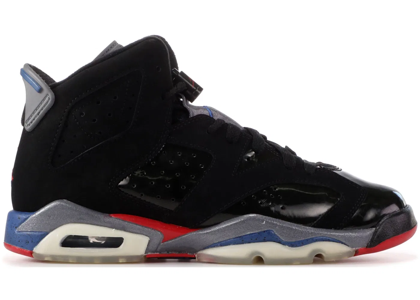 Детские кроссовки Lifestyle Jordan 6 Retro Jordan, Black/Varsity Red-True Blue-Light Graphite