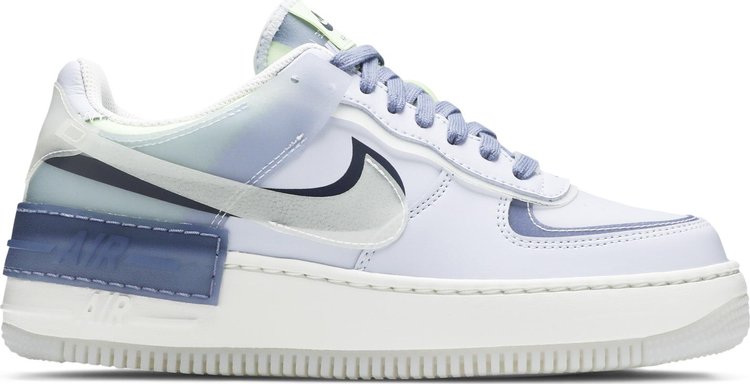 Кроссовки Nike Wmns Air Force 1 Shadow SE 'World Indigo', синий - фото