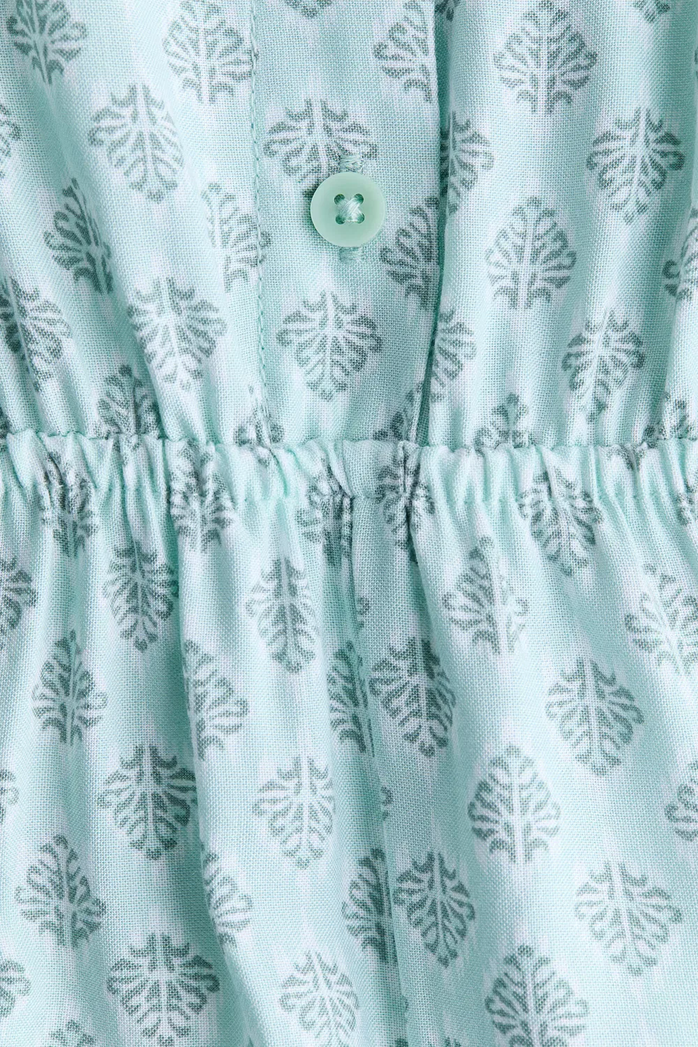 Комбинезон из вискозы с принтом H&M, Helltürkis/Gemustert — фото 2