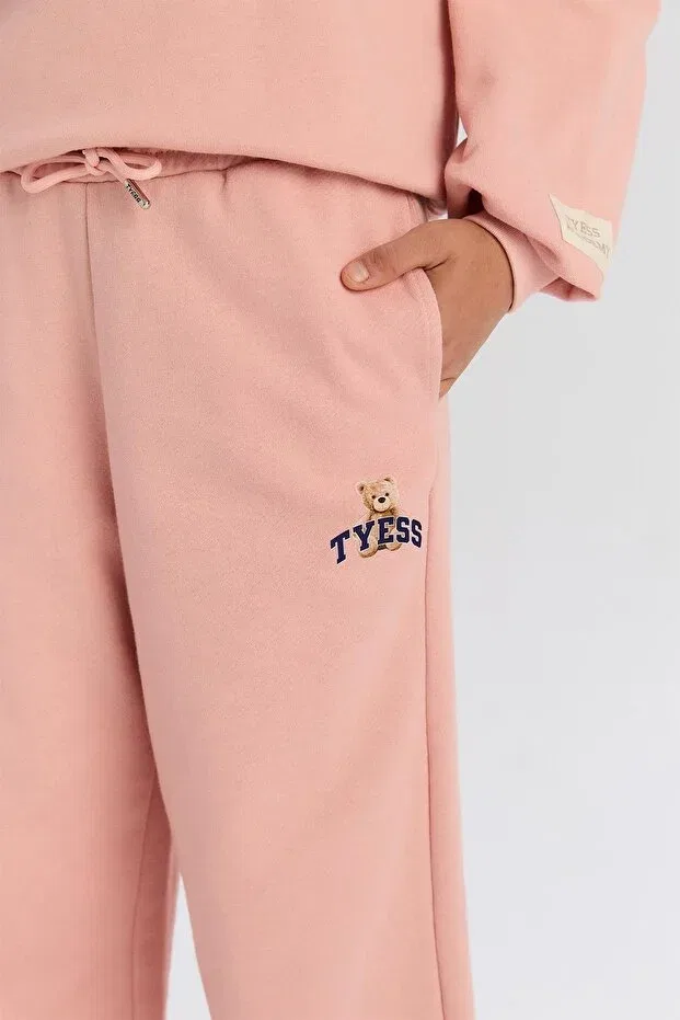 Детские спортивные штаны для мальчиков хлопковые Tyess, Powder — фото 3