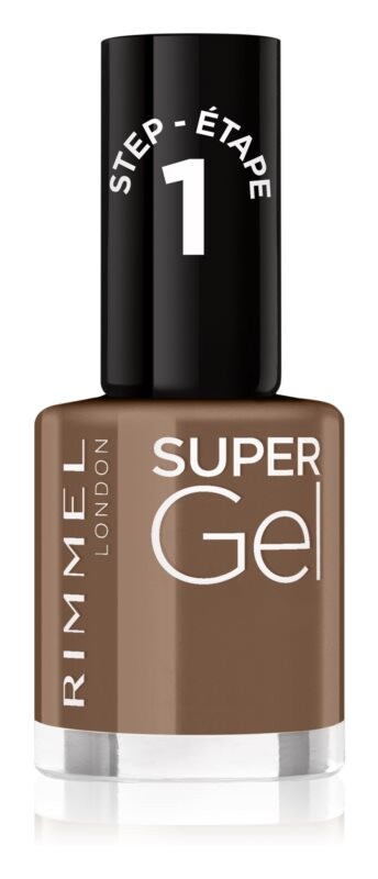 

Покрытие ногтей гель-лаком без использования УФ/LED лампы Rimmel Super Gel, оттенок 052 Camo 12 мл
