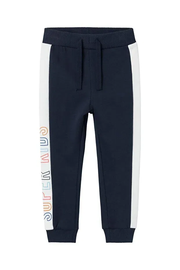 Детские спортивные штаны для мальчиков однотонные Nmmlarke Name It, Navy Blue