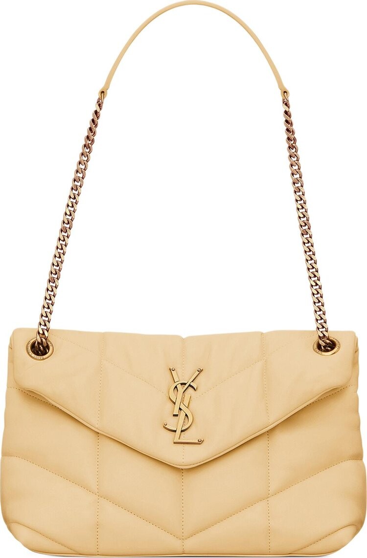 

Сумка Saint Laurent Puffer Small Chain Bag Light Vanilla, разноцветный, Желтый, Сумка Saint Laurent Puffer Small Chain Bag Light Vanilla, разноцветный