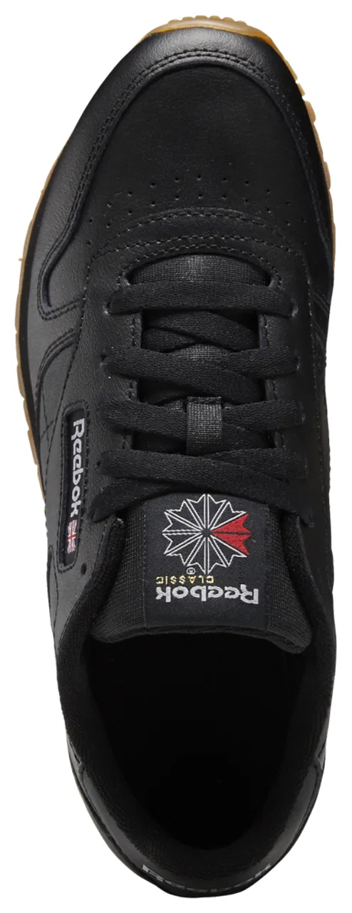 Кроссовки для мальчиков Classic Leather Reebok, цвет Black/Tan — фото 4