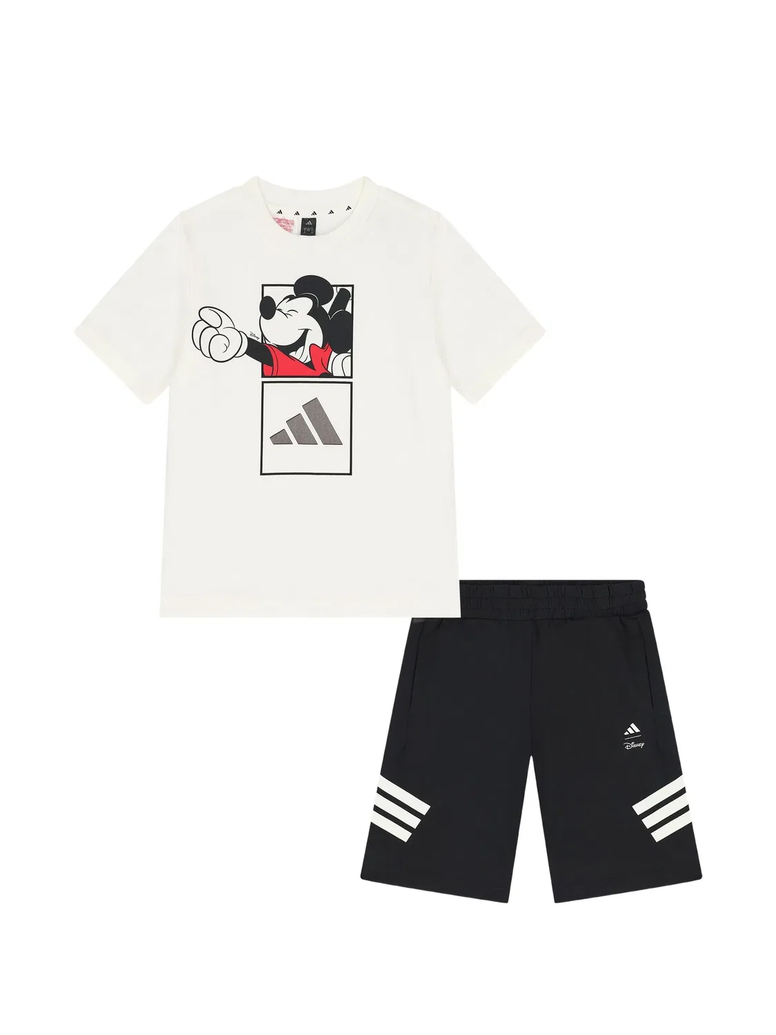 Adidas Детский комплект Микки Маус белый