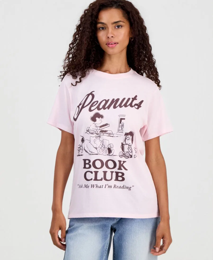 Футболка с принтом Peanuts Book Club Grayson Threads, The Label, Ballet Slipper