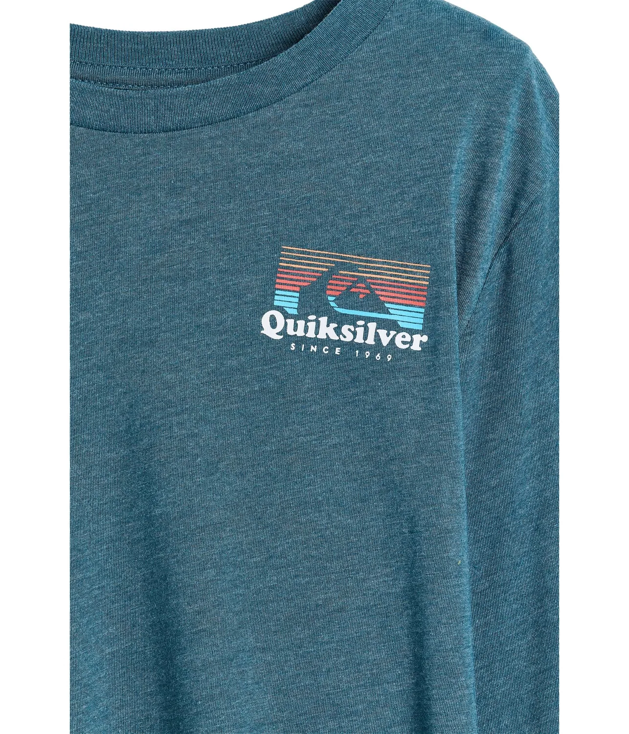 Лонгслив Phase (для маленьких детей) Quiksilver Kids, Blue Coral Heather — фото 3