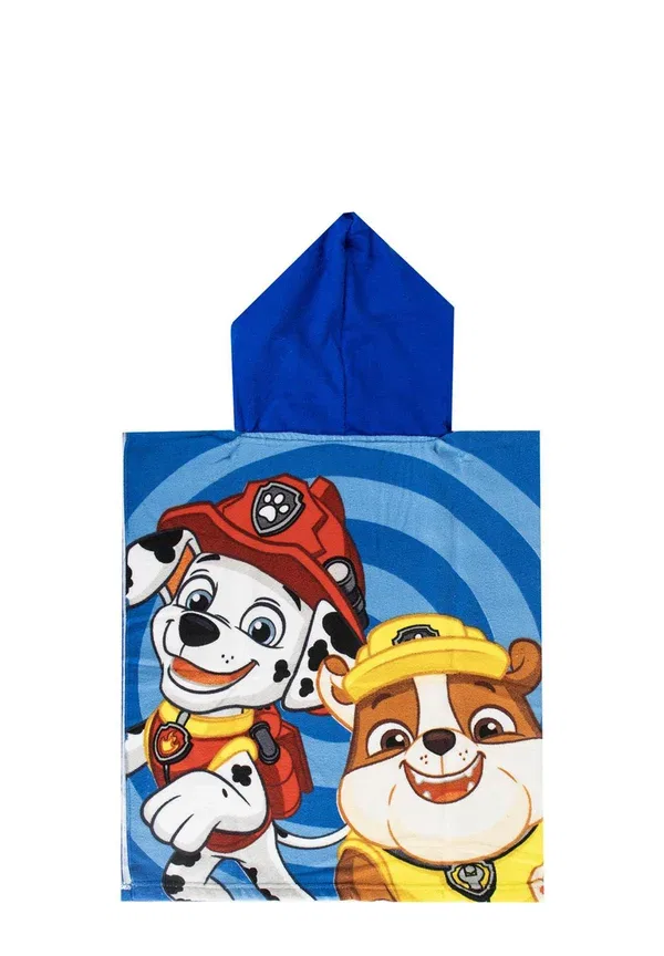 Пончо из полиэстера Poncho Paw Patrol, синий — фото 2