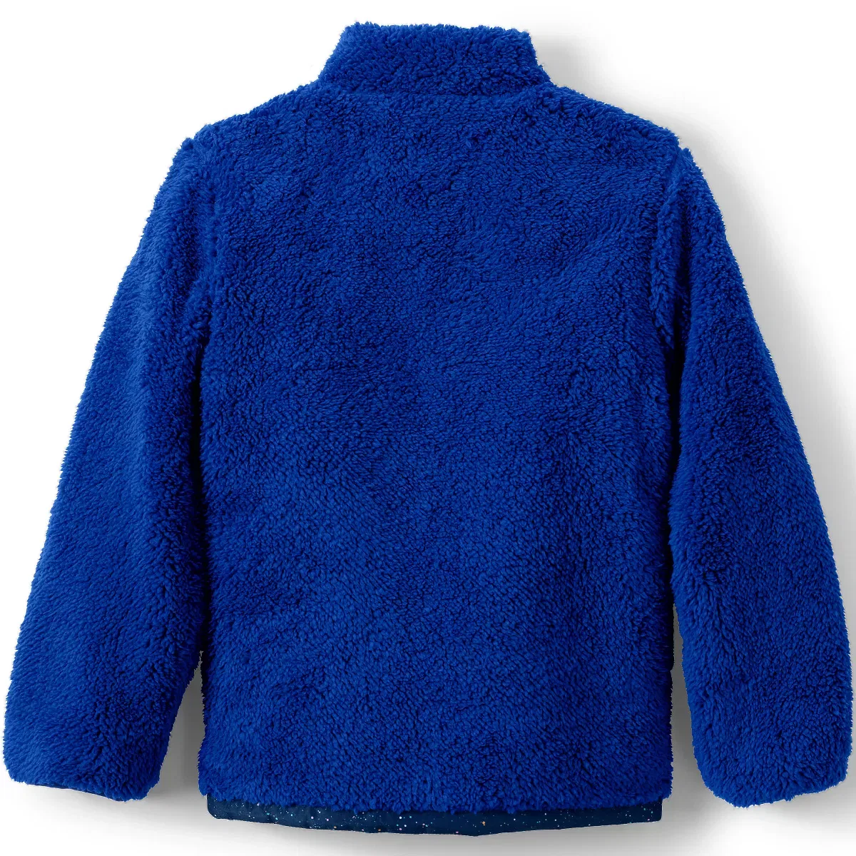 Детский пуховик реверсивный с принтом Reversible Fleece Puffer Jacket Lands' End, Night Sky Print — фото 4