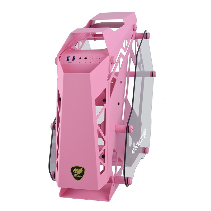 

Корпус Cougar Conquer Mini, Mini Tower, розовый