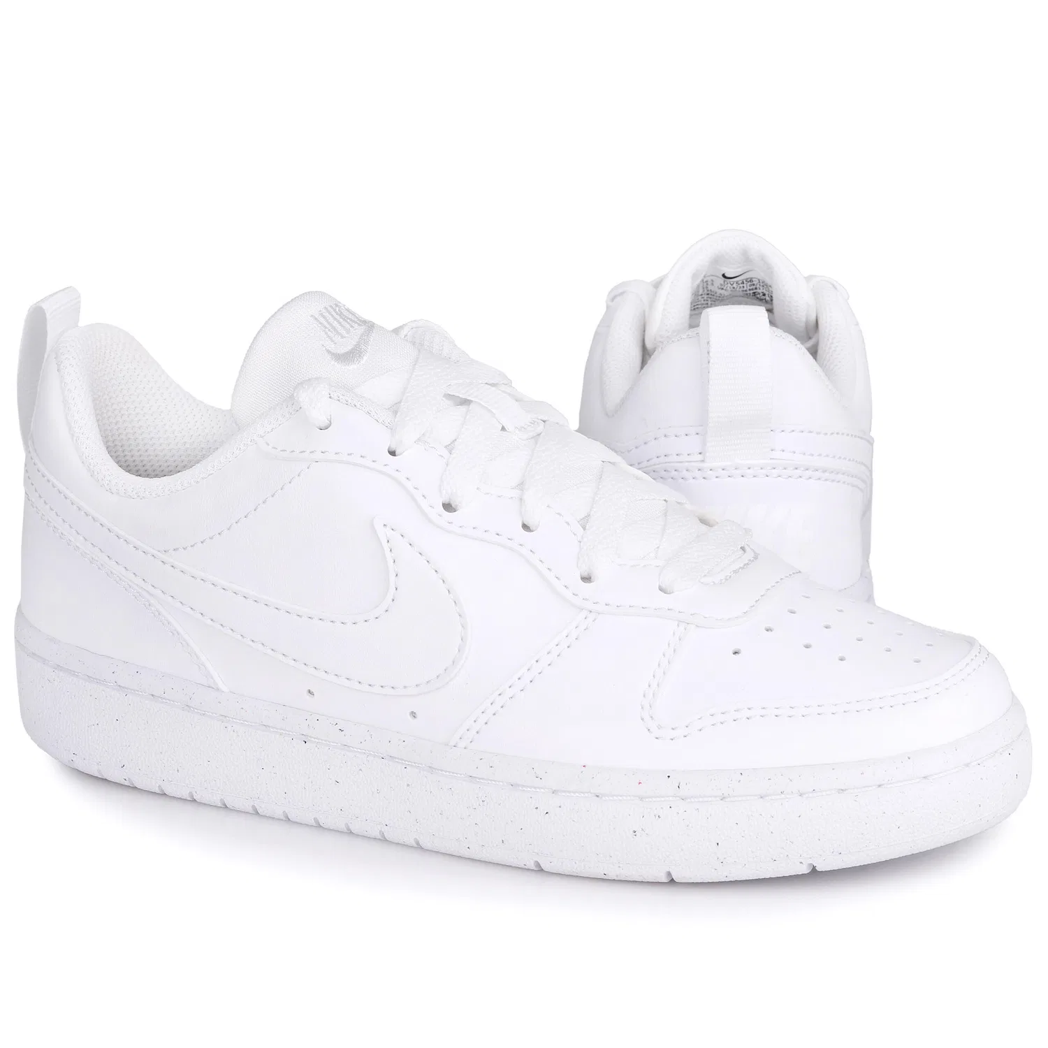 Детские кроссовки с перфорацией Court Borough Low Recraft Nike, White