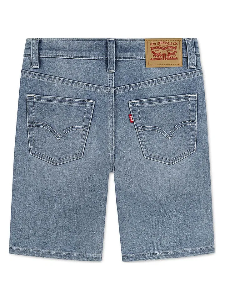 Шорты-джинсы слим с принтом 511 Levi'S Kids, синий — фото 2