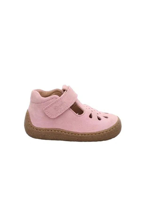 Детские туфли для девочек с широкой колодкой Saturnus wide wide pattern Superfit, Pink Suede