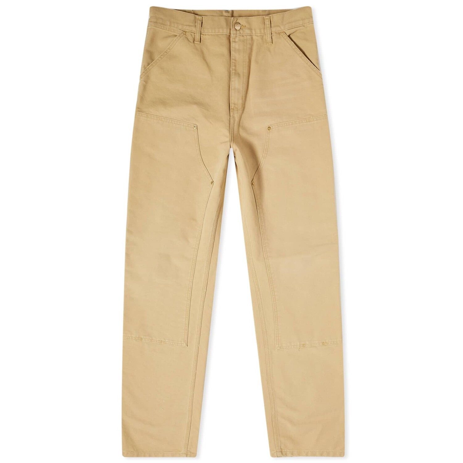

Брюки Carhartt Wip Double Knee, песочный, Бежевый, Брюки Carhartt Wip Double Knee, песочный