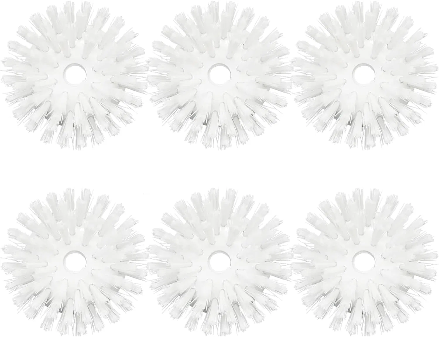 Насадки для щетки для душа, 6 шт, Pamrack, White/Opulent Garden