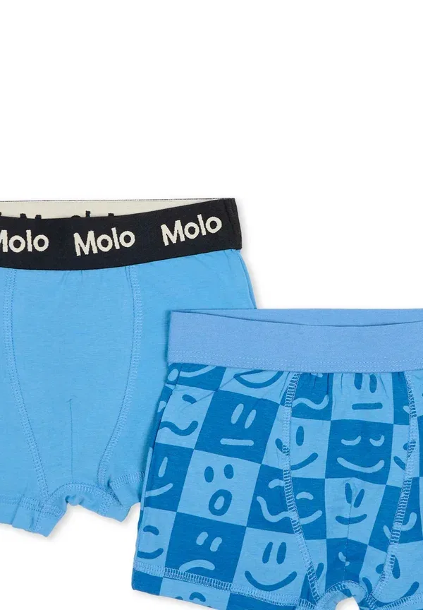 Трусы комплект 2 шт с принтом Smiley Molo, light blue, светло-голубой — фото 4