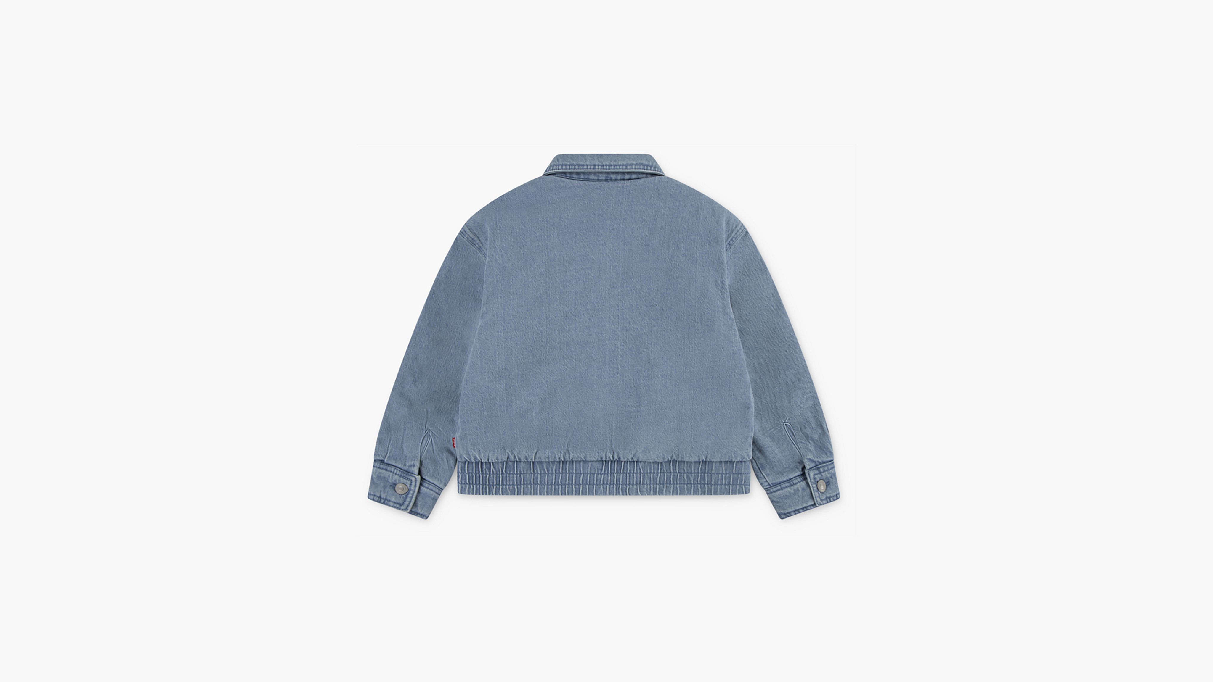 

Ретро-джинсы Trucker Big Girls S-XL Levi's, цвет Desert Sky - Medium Wash