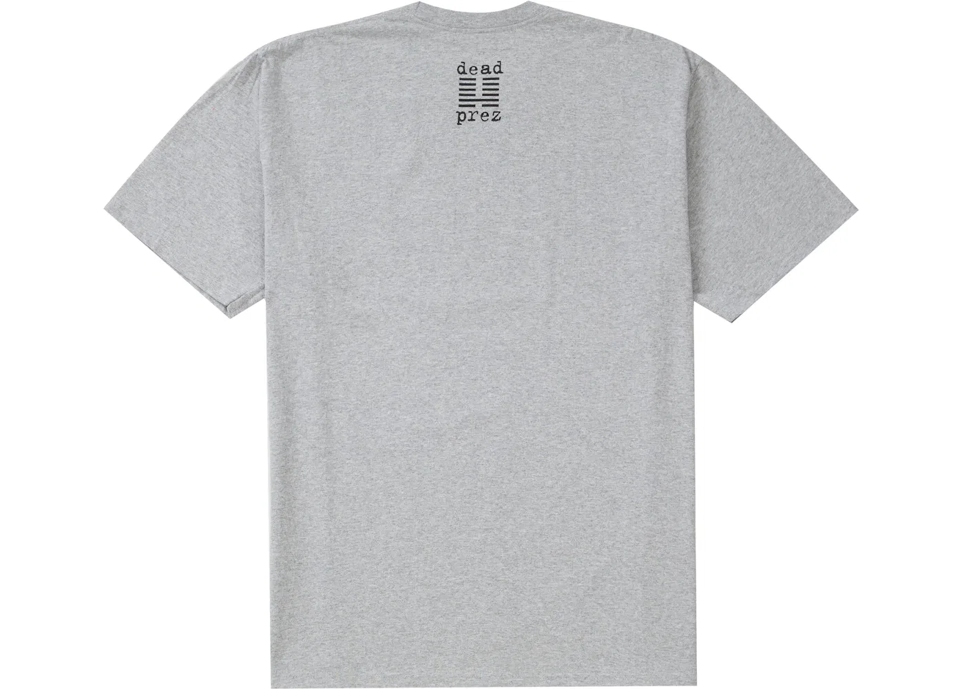 Мужская футболка с принтом Supreme dead prez RBG Tee, Heather Grey — фото 2