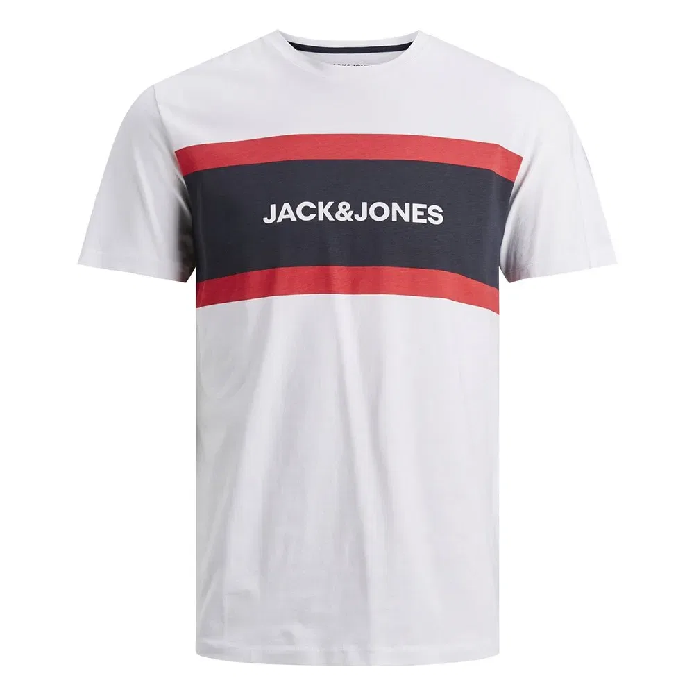 Футболка с коротким рукавом Prime Jack & Jones, белый