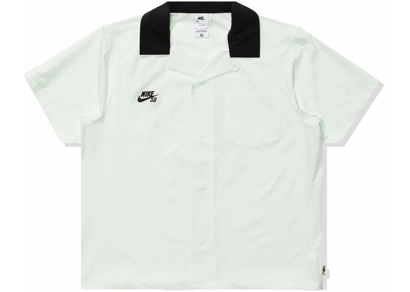 Мужская рубашка с длинным рукавом Nike SB Olympics 2024 Shirt, Barely Green/Black