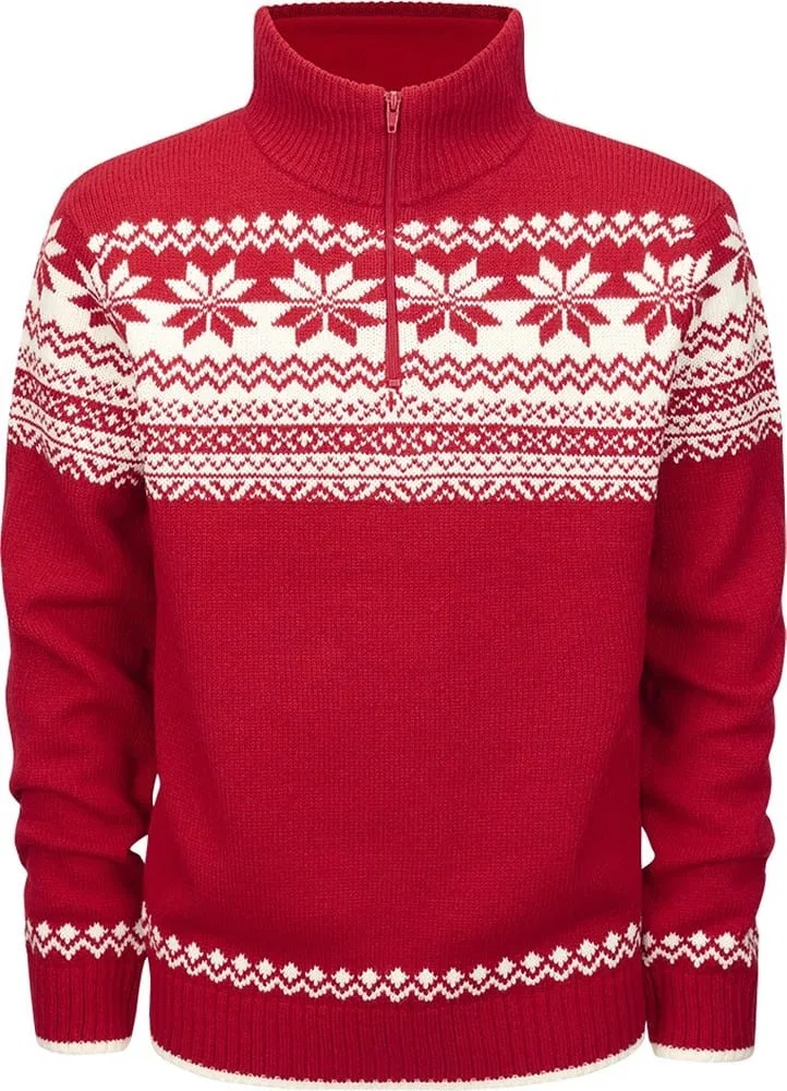 Мужской кардиган Norwegian Troyer Brandit, Red