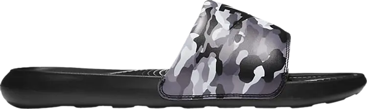

Сандалии Nike Victori One Printed Slide 'Camo - Black Grey', черный
