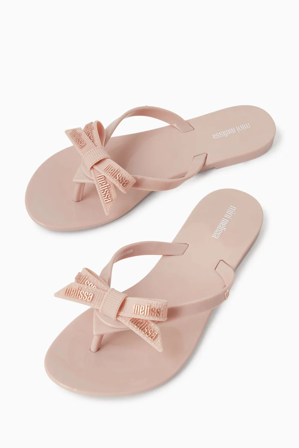 Шлепанцы с принтом Harmonic M Lover Mini Melissa, розовый — фото 3