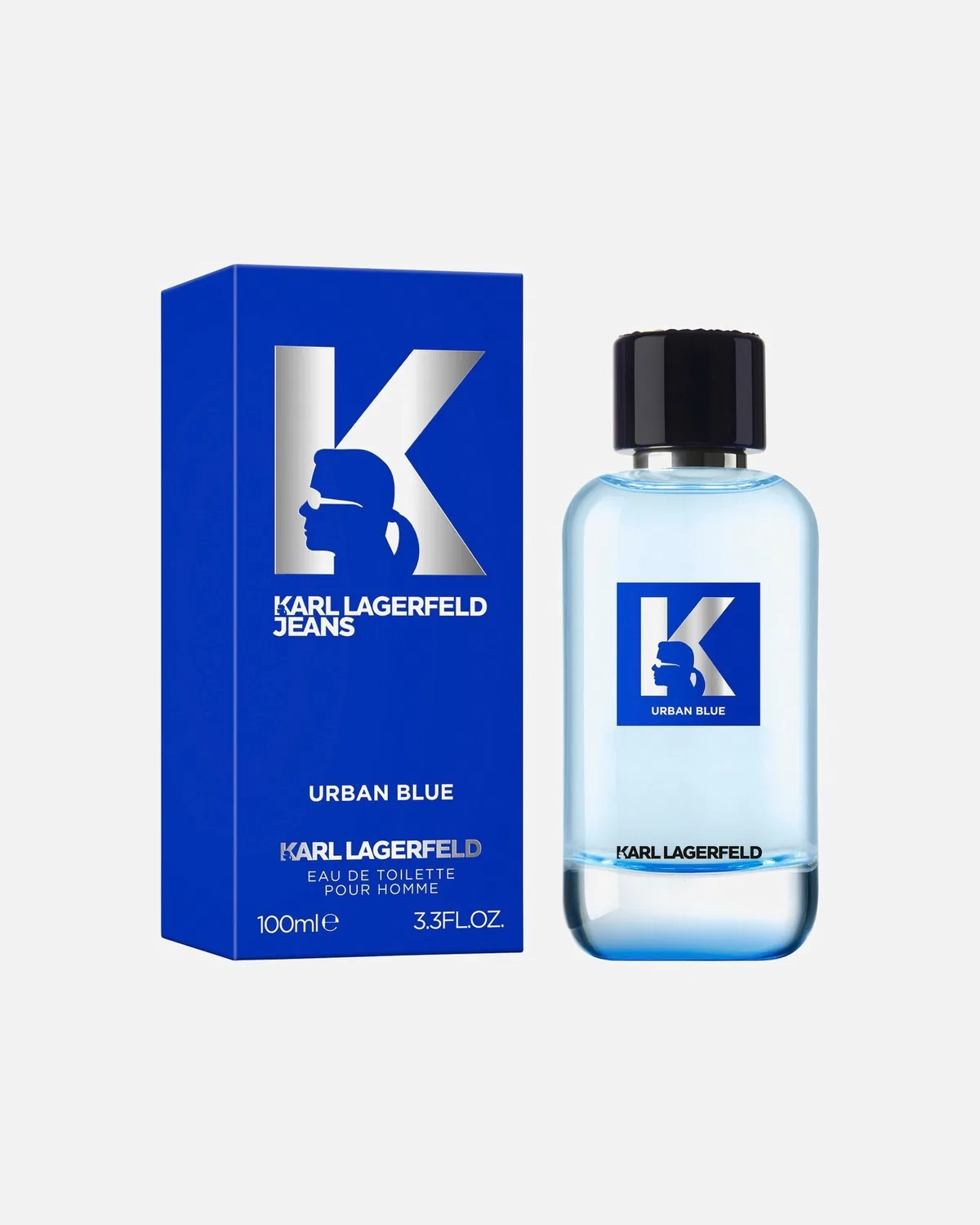 Туалетная вода джинсовая городская синяя Karl Lagerfeld, 100 Ml — фото 2